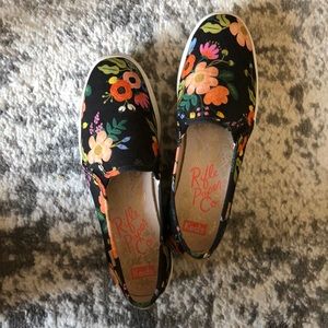 Size 8 Rifle Paper Co Keds